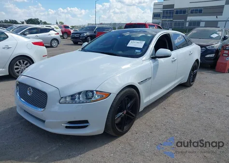 2015 Jaguar Xj Xjl Supercharged из США, поврежденный, VIN SAJWA2GT4FMV85364